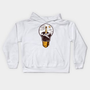 The lighting house Kids Hoodie